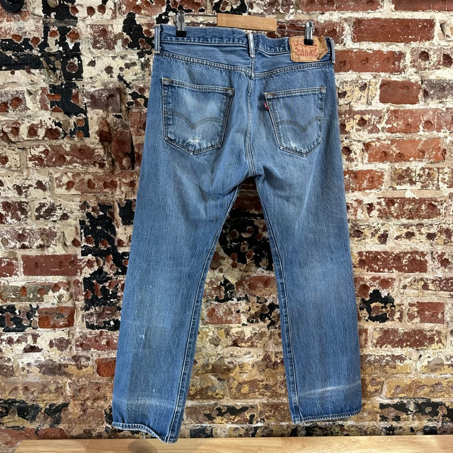 Levi's 501 Mens 34x30 Blue Jeans