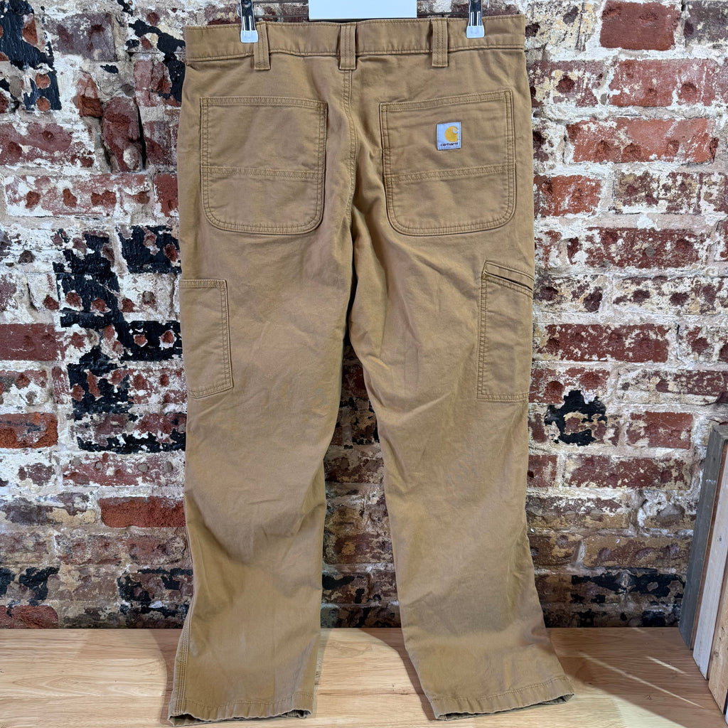 Carhartt Double Knee Brown Pants Mens 36x32