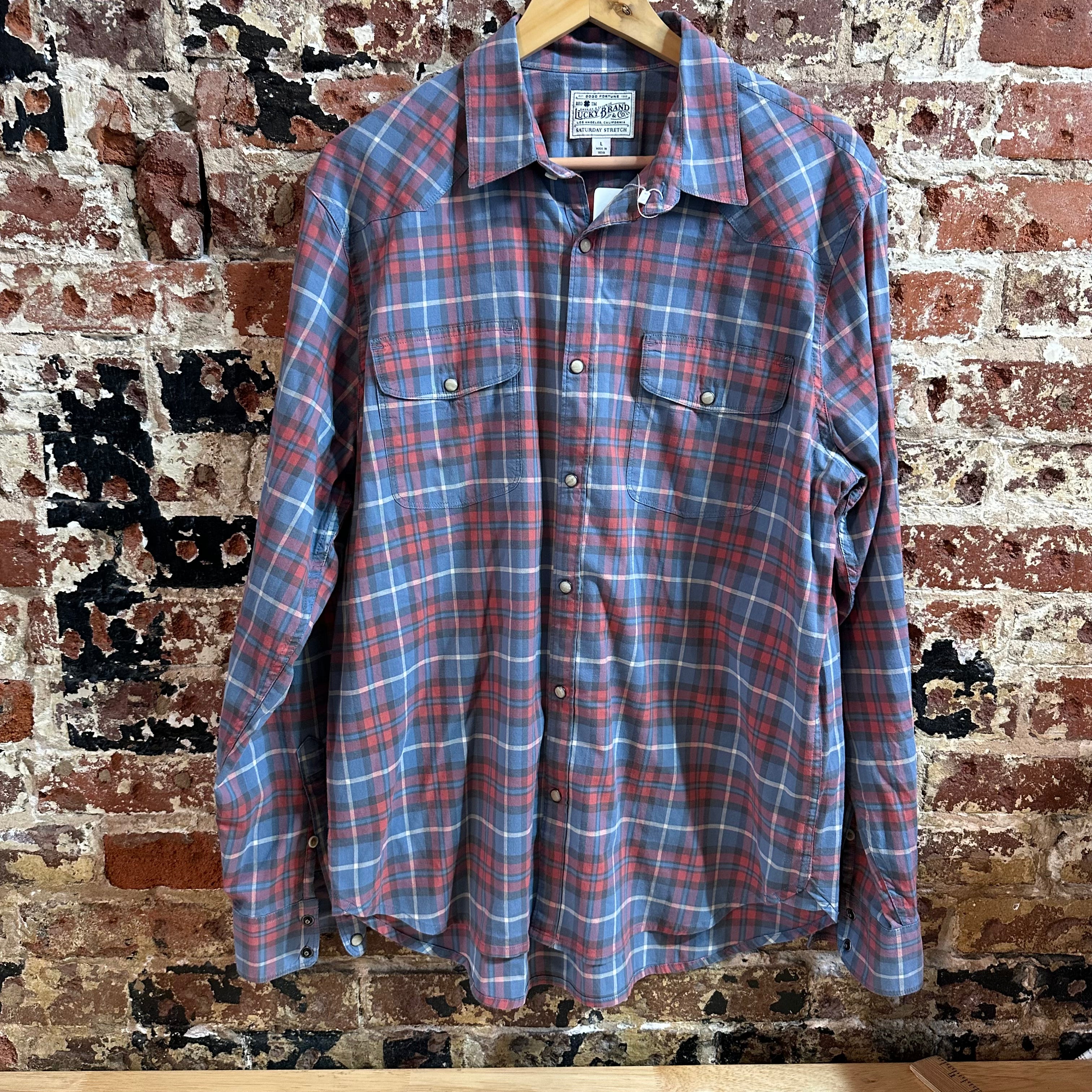 Lucky Men's Large Button Shirt