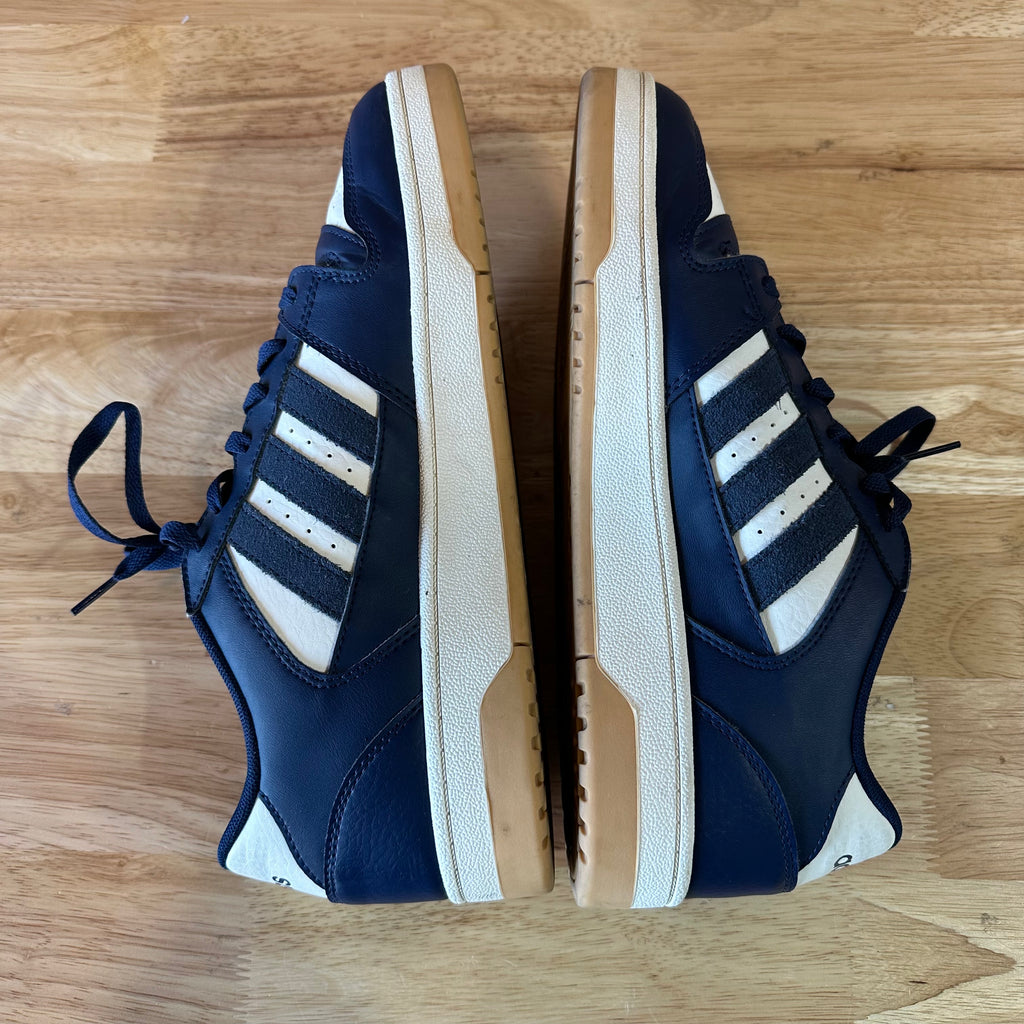 Adidas Break Start Low Sneakers Mens Size 11.5 IH7965 Navy Blue Lace Up Shoes