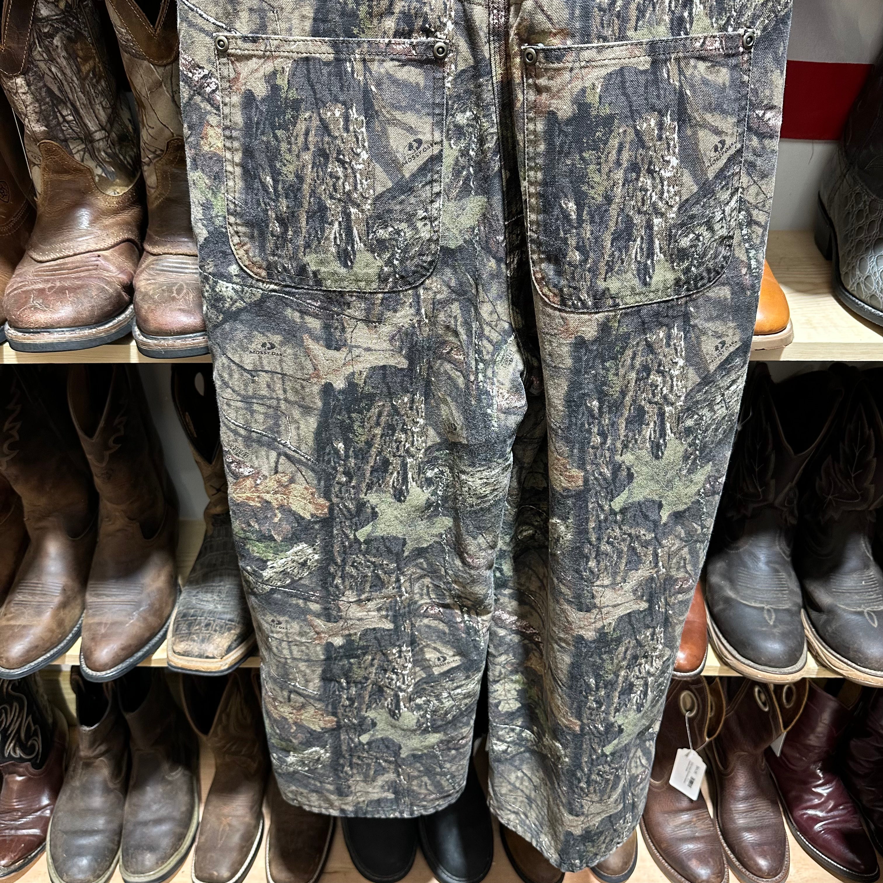 Carhartt Camo Insulated Bibs Boys 10
