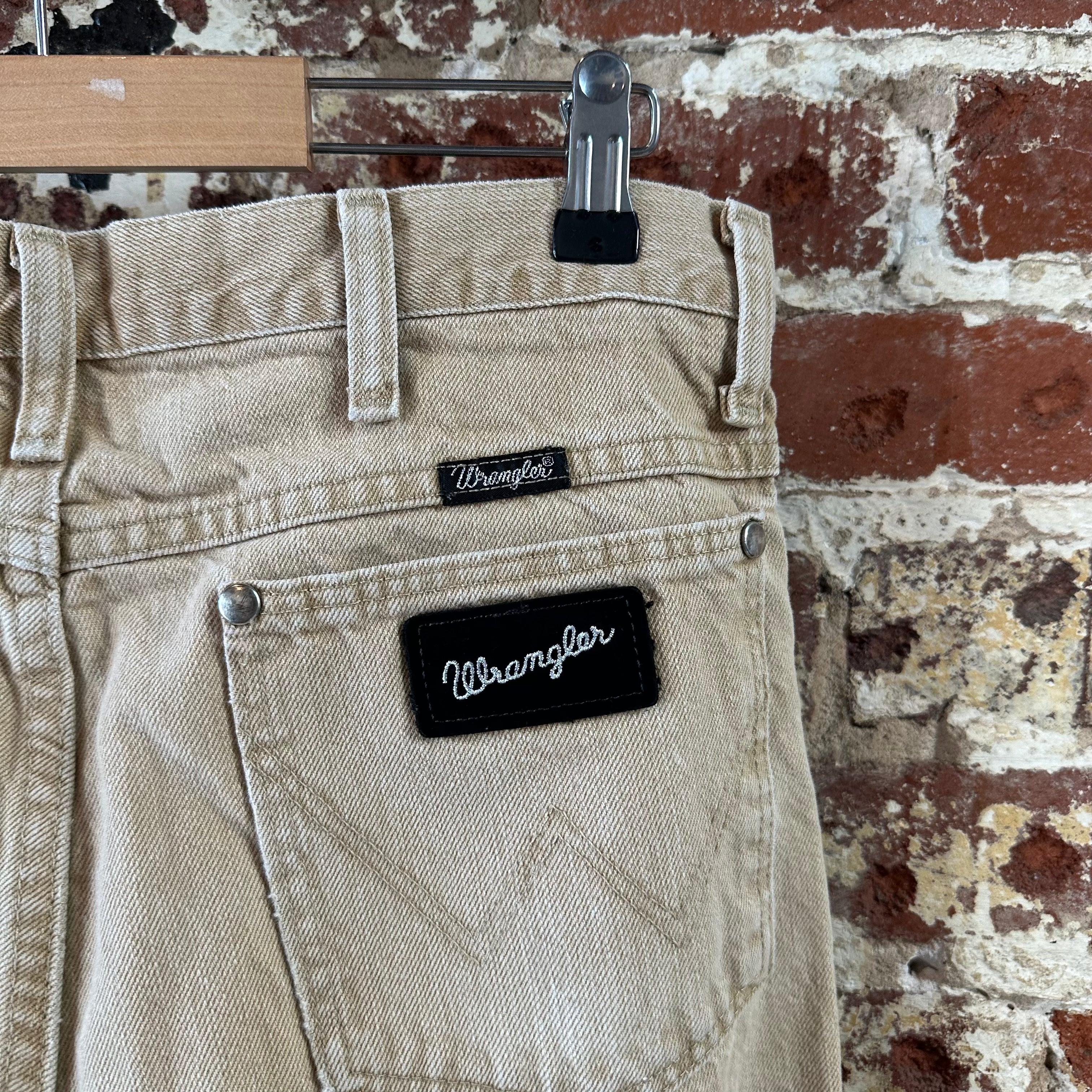 Wrangler Mens 32x34 Tan Jeans