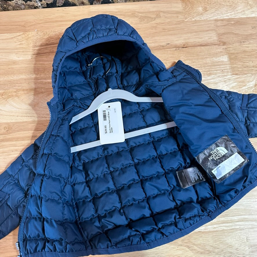 The North Face Baby Thermoball Eco Hooded Baby Jacket 3-6 Months Blue