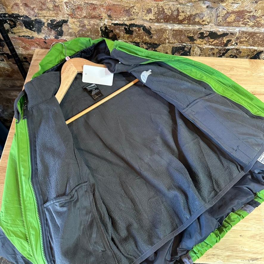 North Face Boys Small Green HyVent Jacket