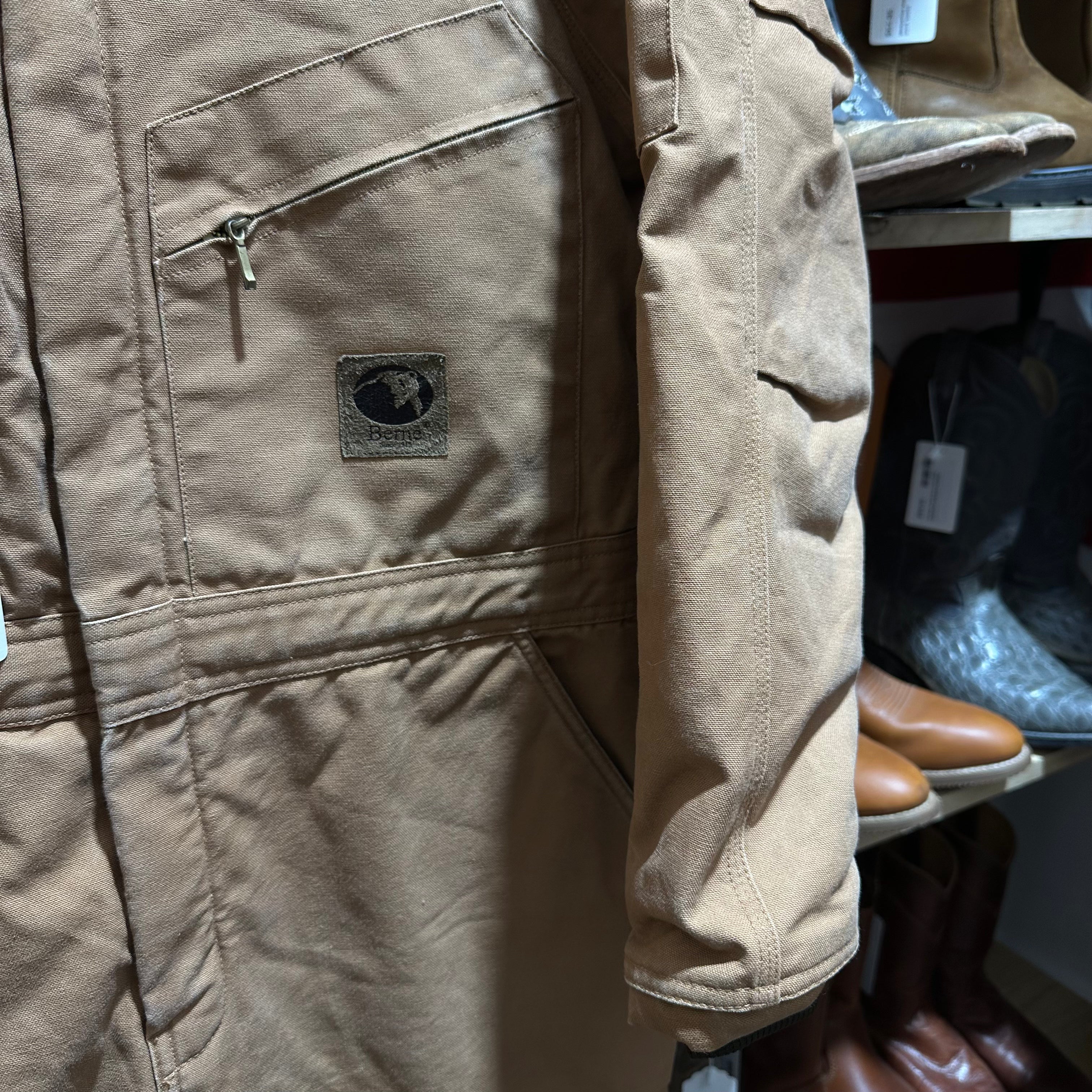 Berne Mens Medium Short Coveralls