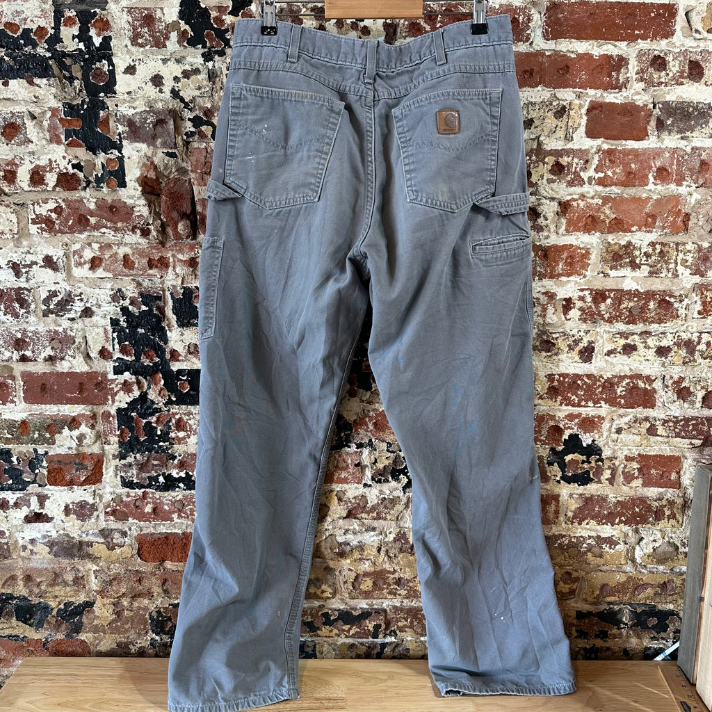 Carhartt Mens 34x34 Gray Pants