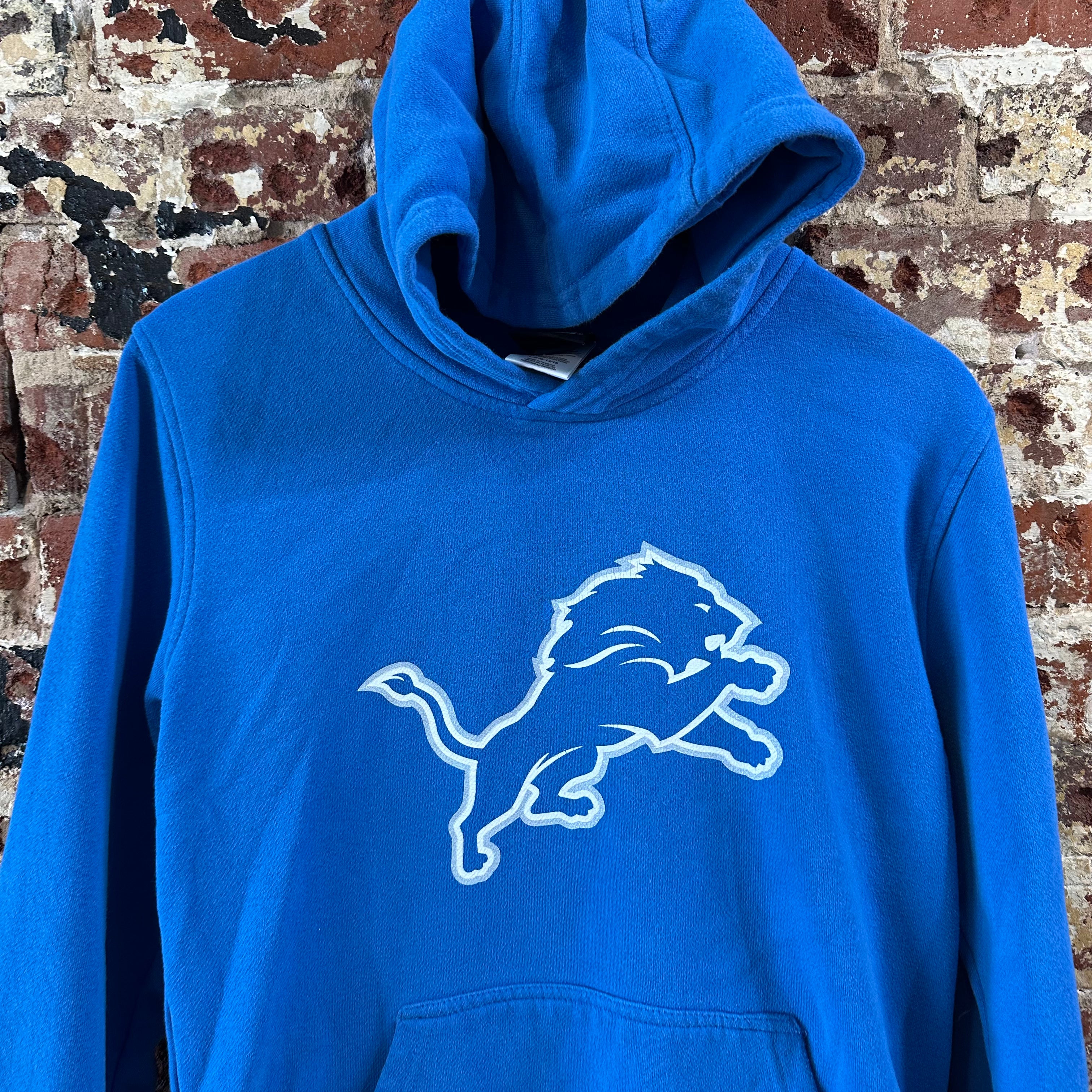 Outer Stuff Lions Youth Large Hoodie