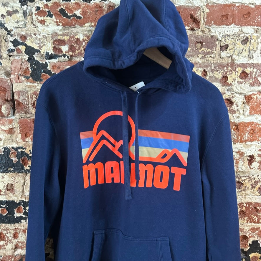 Marmot Mens Large Blue Hoodie