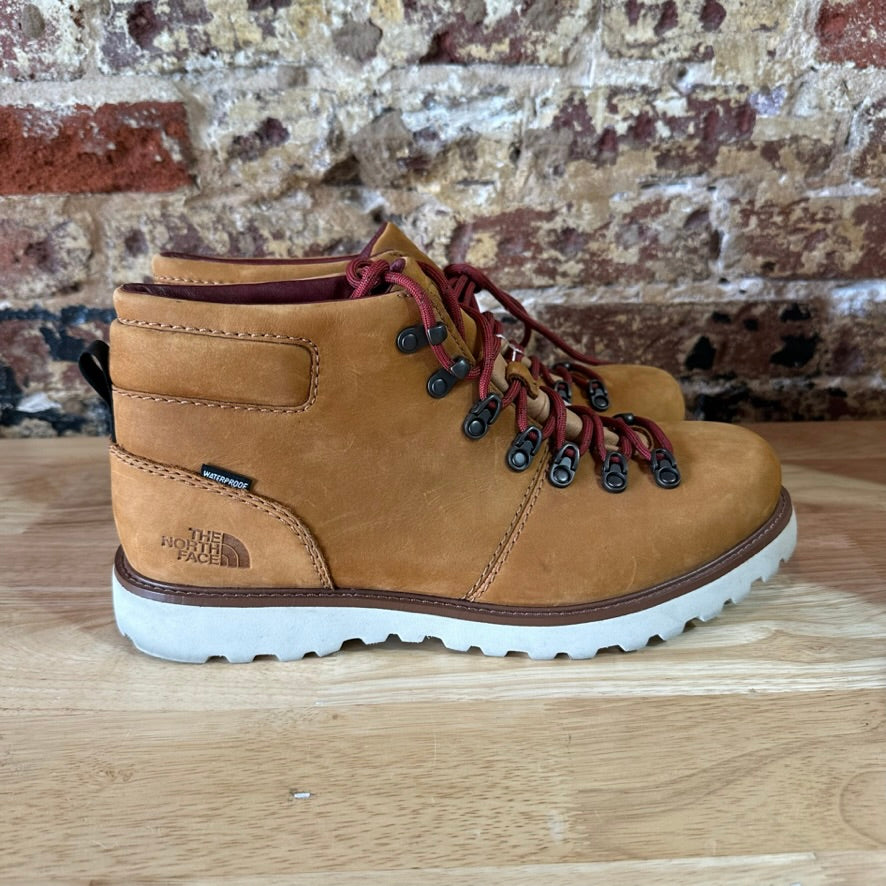 North Face Mens 11.5 Brown Hiking Boots