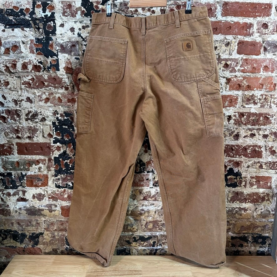 Carhartt B11 BRN Mens 38x30 Pants