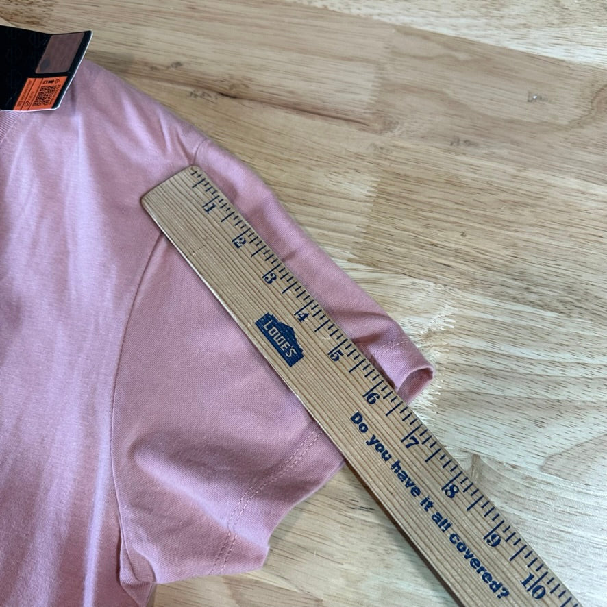 Harley Davidson Women's 2XL Short Sleeve Pink T-Shirt V-Neck NEW