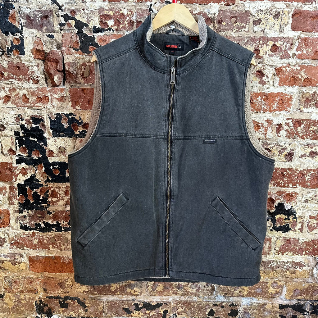 Wolverine Mens Large Gray Vest