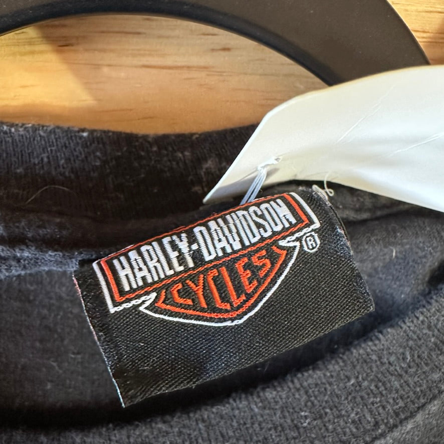 Harley Davidson T Shirt Mens Large Tall Short Sleeve