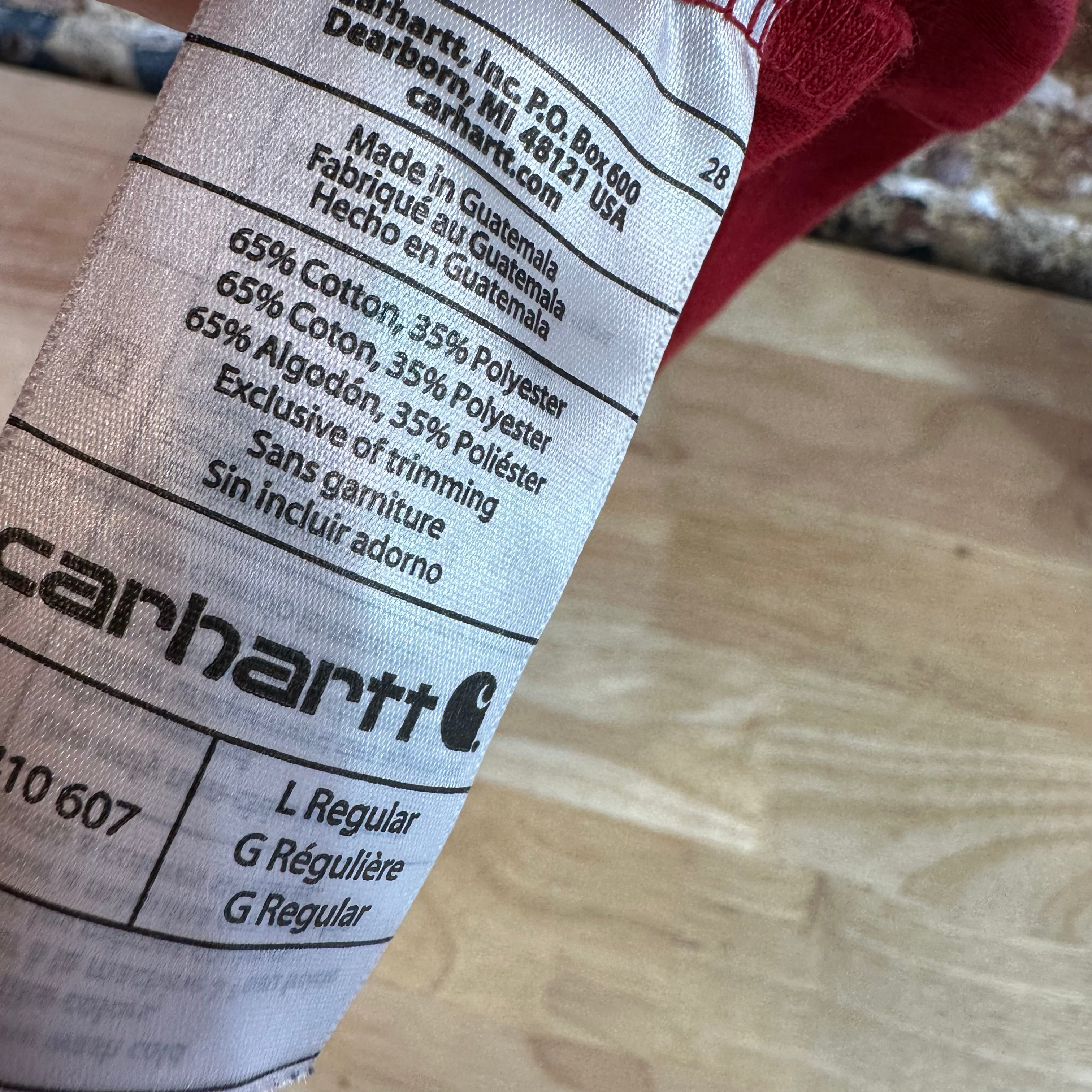 Carhartt Mens Large S/S T-Shirt