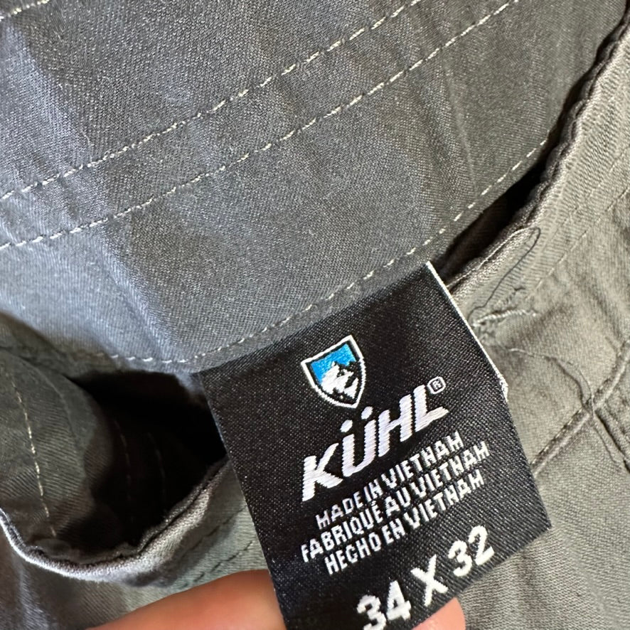 Kuhl Resistor Mens 34x32 Gray Pants