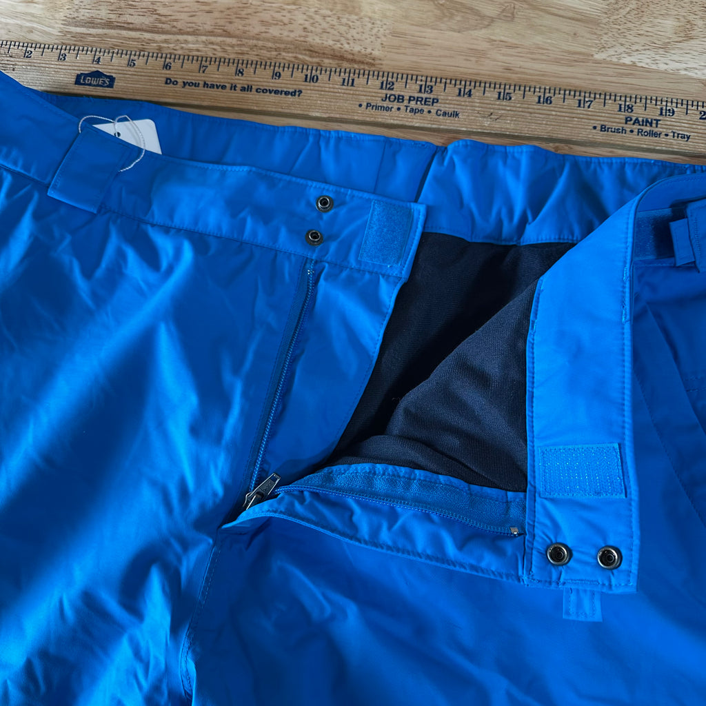 Columbia Pants Men 2XL Teal Blue Snow Ski Waterproof Omni Tech 44x33