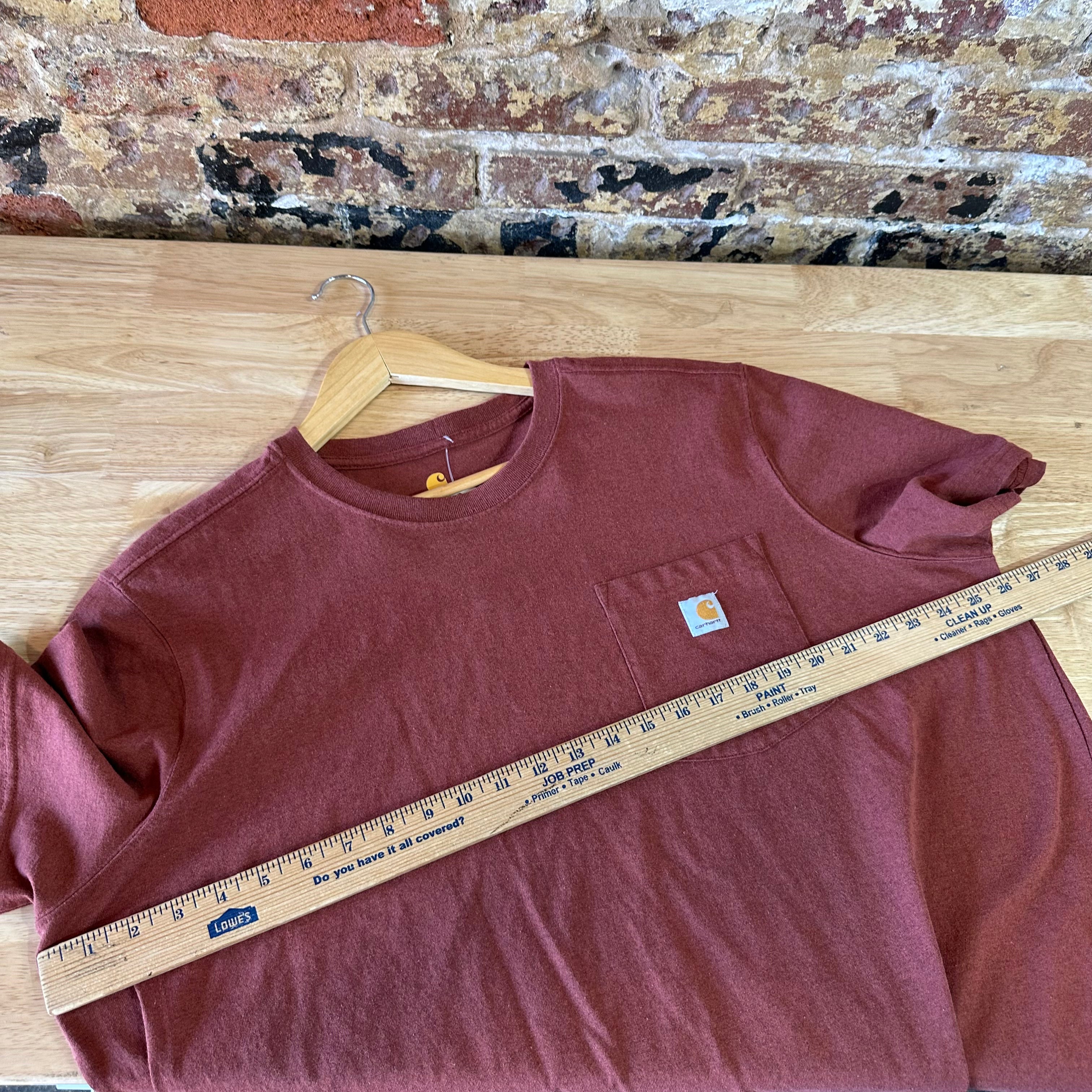 Carhartt T-Shirt Womens 2X (20W-22W) short sleeve Work casual Reddish original