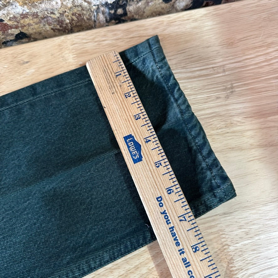 VTG Levis 501 Mens 29x34 Green Jeans