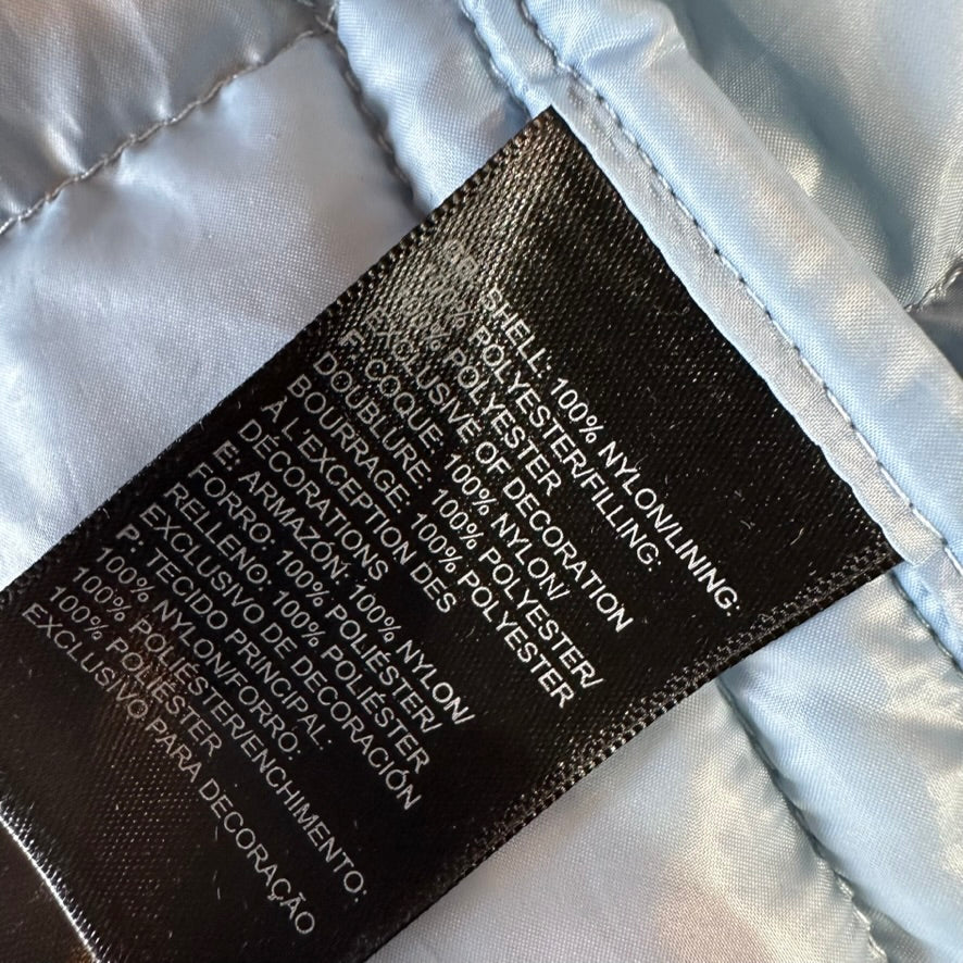 North Face Womens Small Thermoball Blue Vest