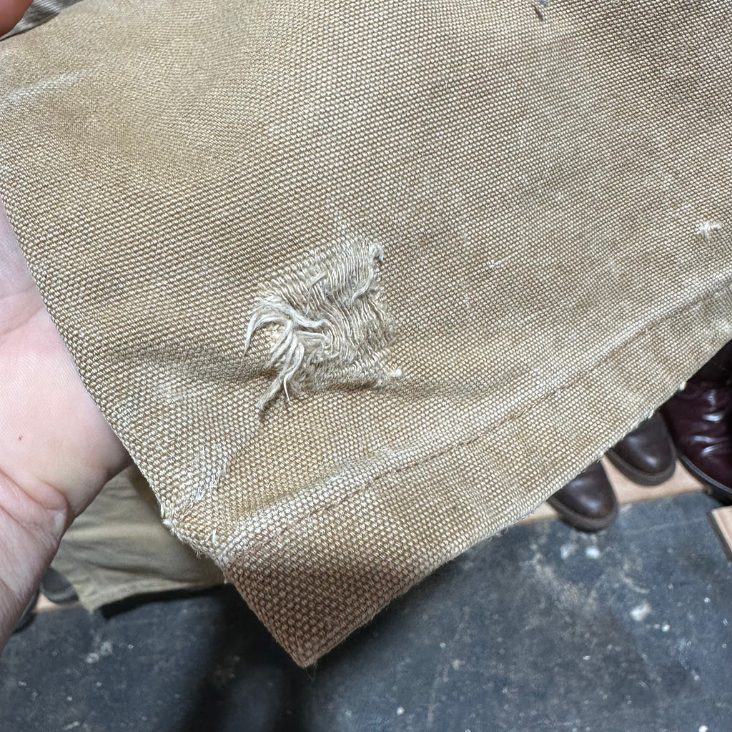 Carhartt R01 Mens 36x32 Brown Bibs