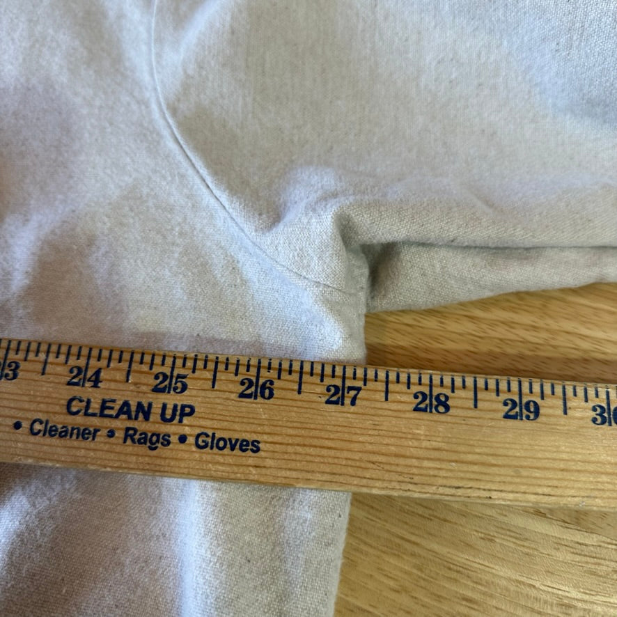 Five Brothers Flannel Shirt Men’s 2XL Beige Tan Button Up Long Sleeve