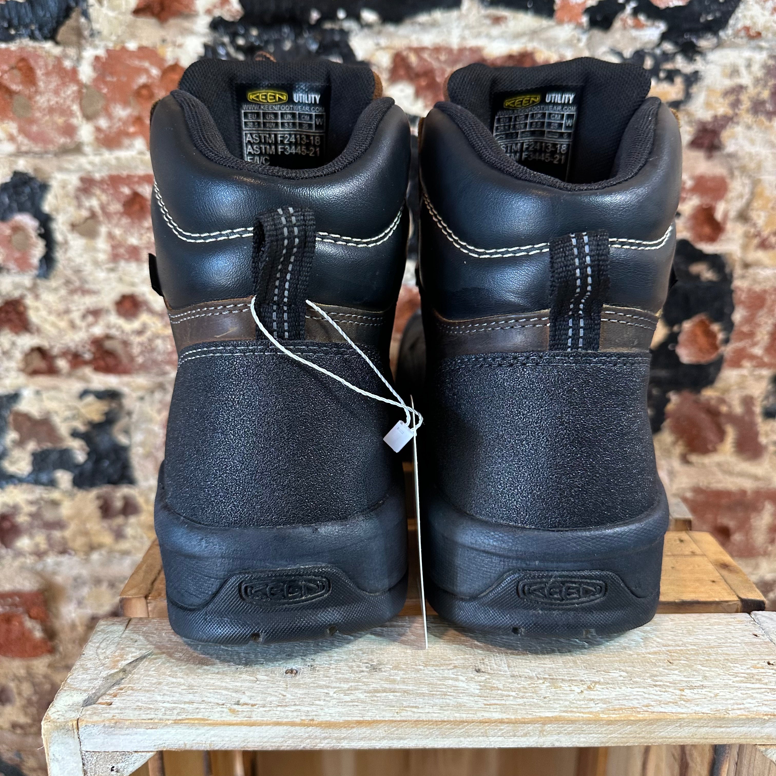 Keen Utility Woman's 8 Steel Toe Boots