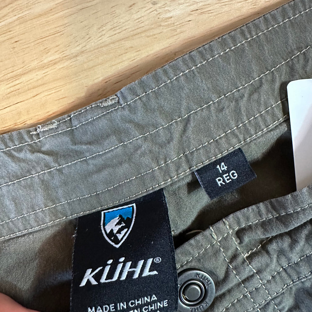 Kuhl Womens 14 Patina Dye Green Pants
