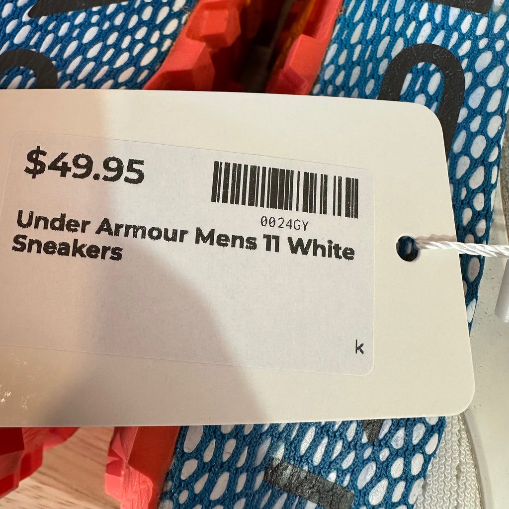 Under Armour HOVR Machina BOA CH1 Mens White Size 11 Running Shoes 3023968-101