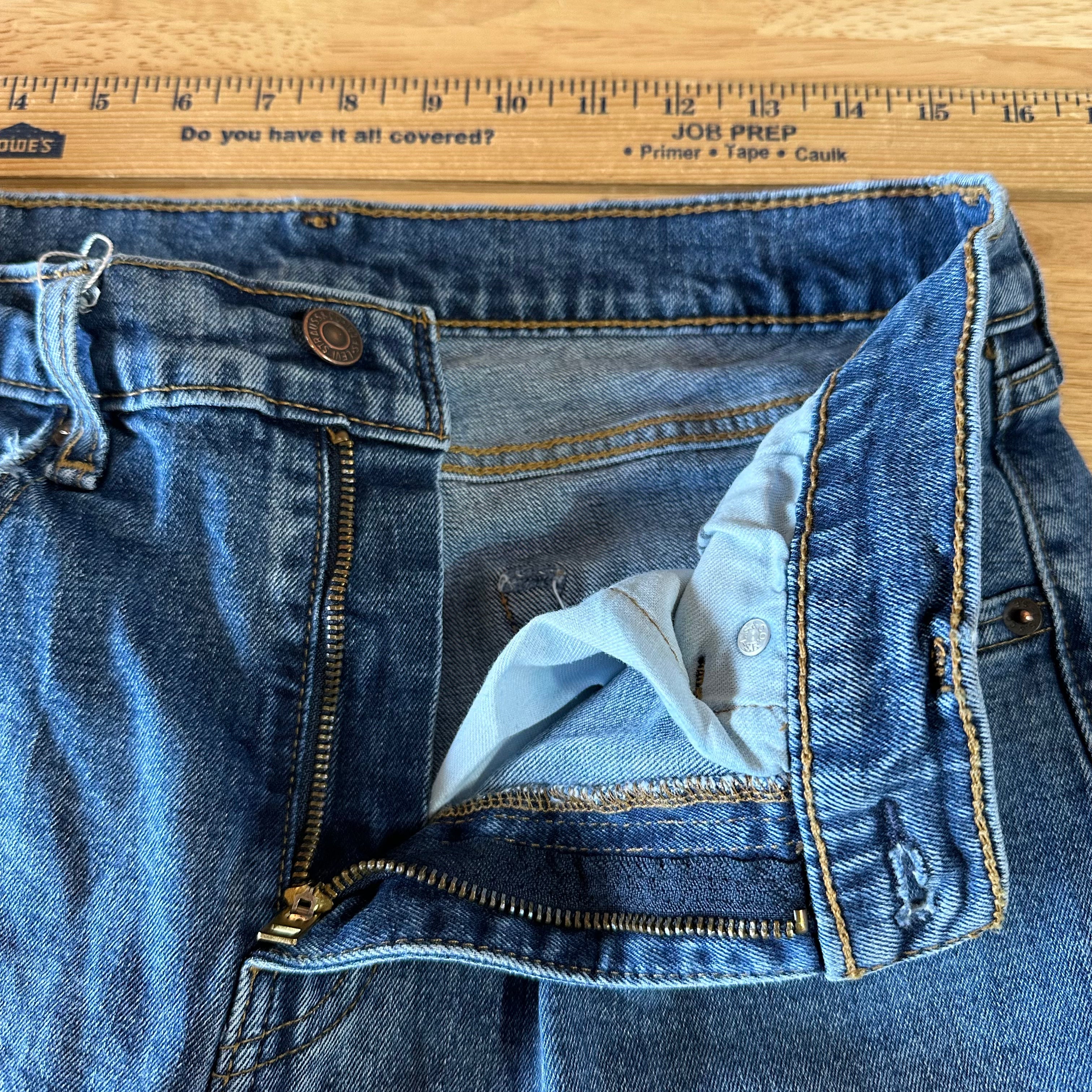 Levi's 505 Mens 32x30 Blue Jeans