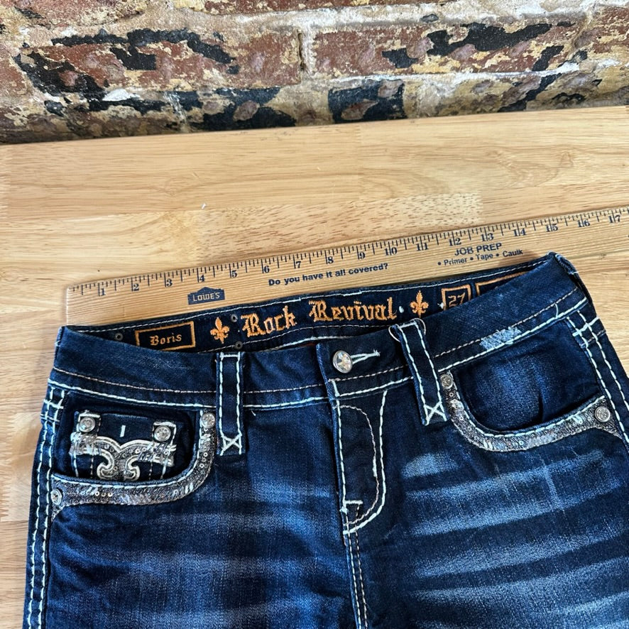 Rock Revival Skinny Jeans Womens 27