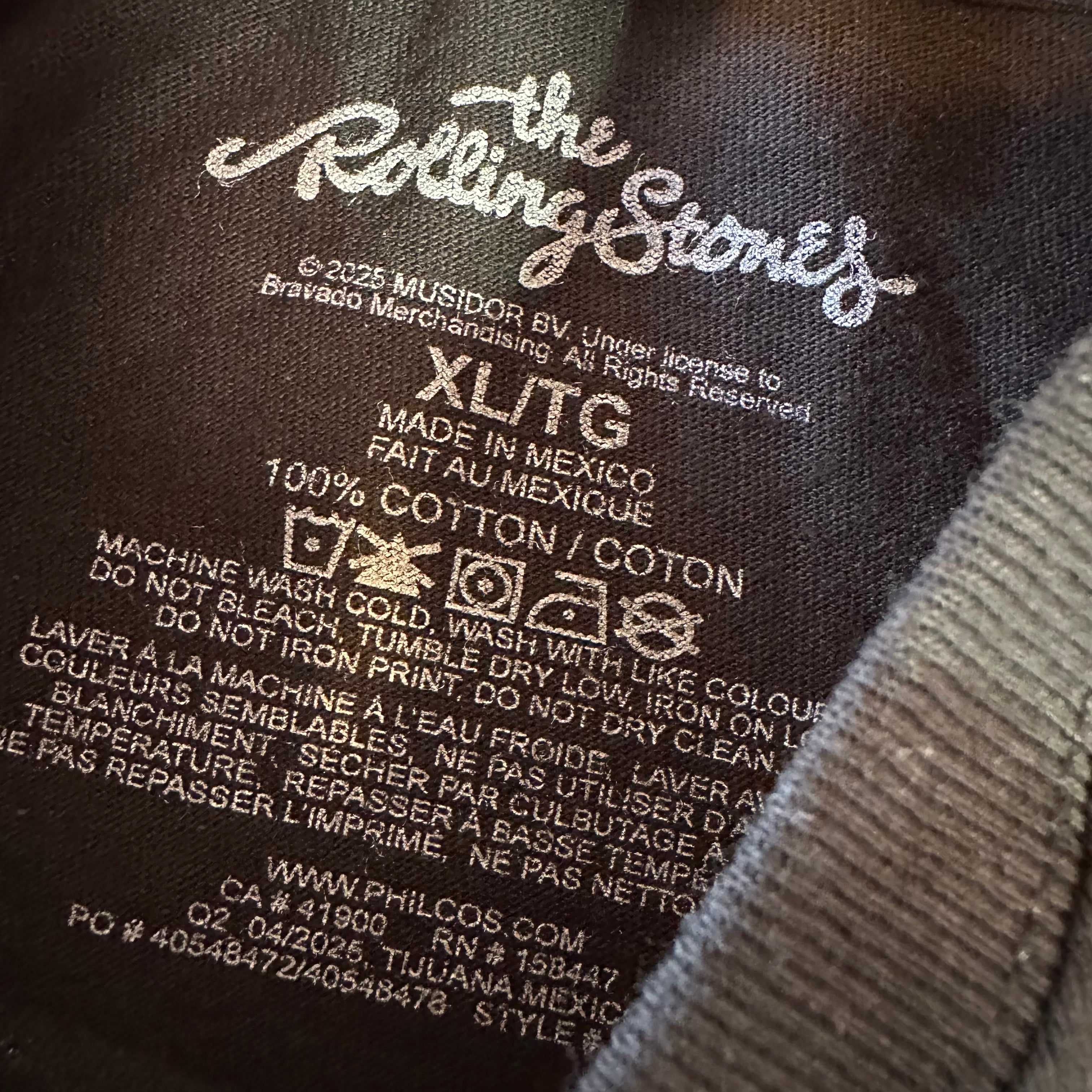 Rolling Stones Short Sleeve T-Shirt Youth XL