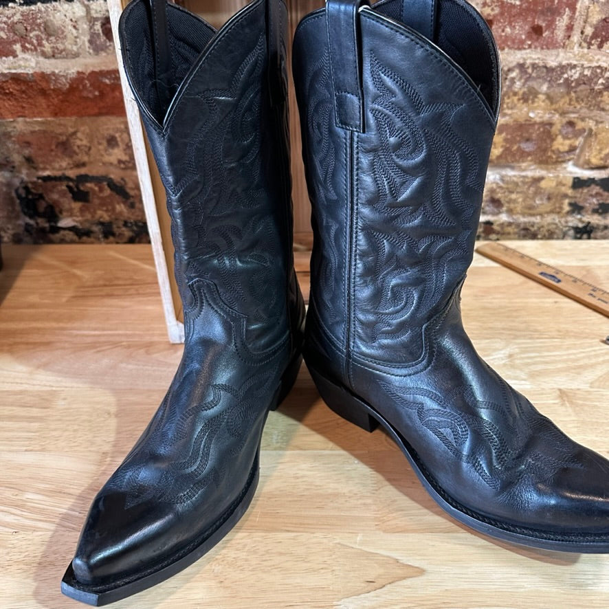 Laredo Western Black Boots Mens 9.5 EW