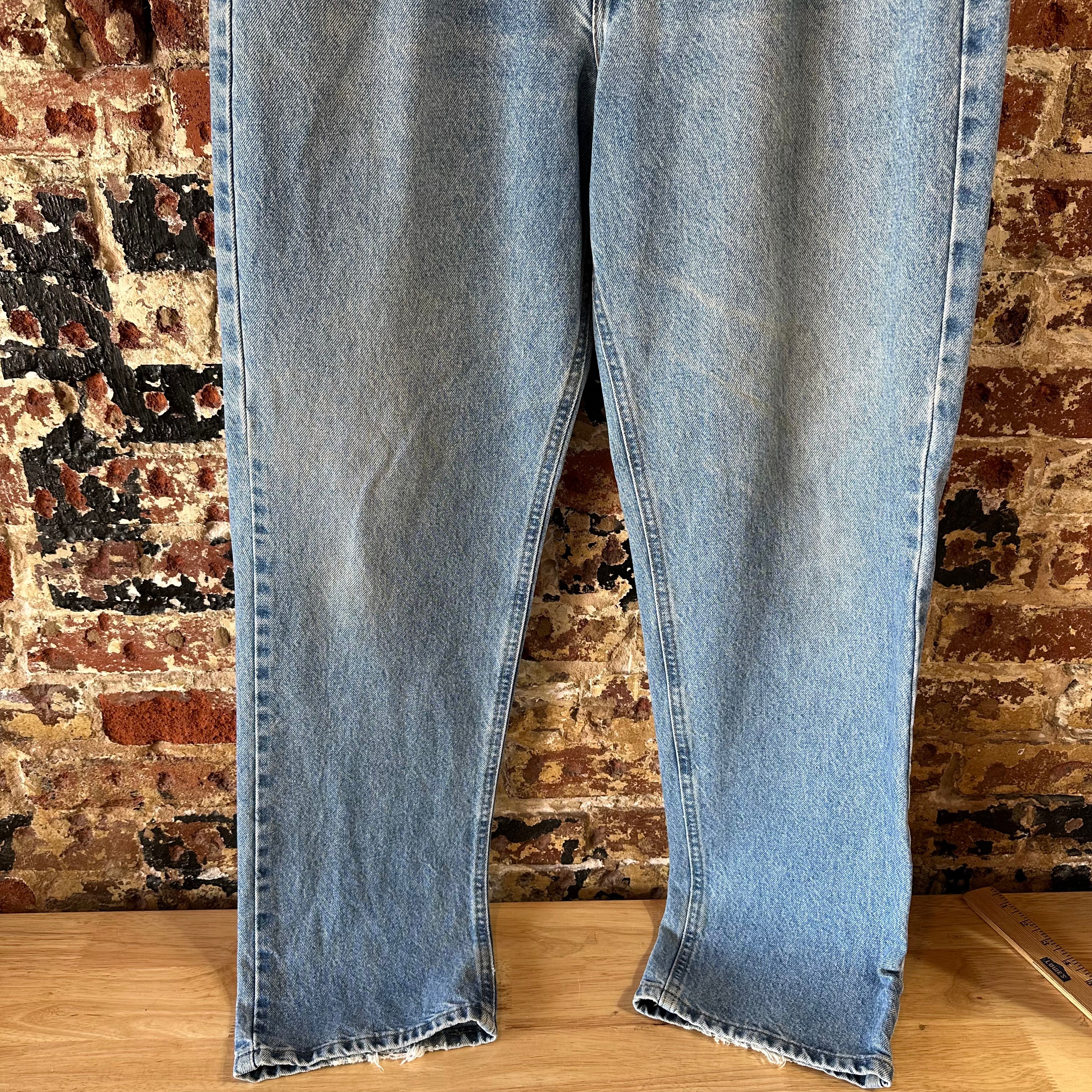 Carhartt Mens 36x34 Blue Jeans