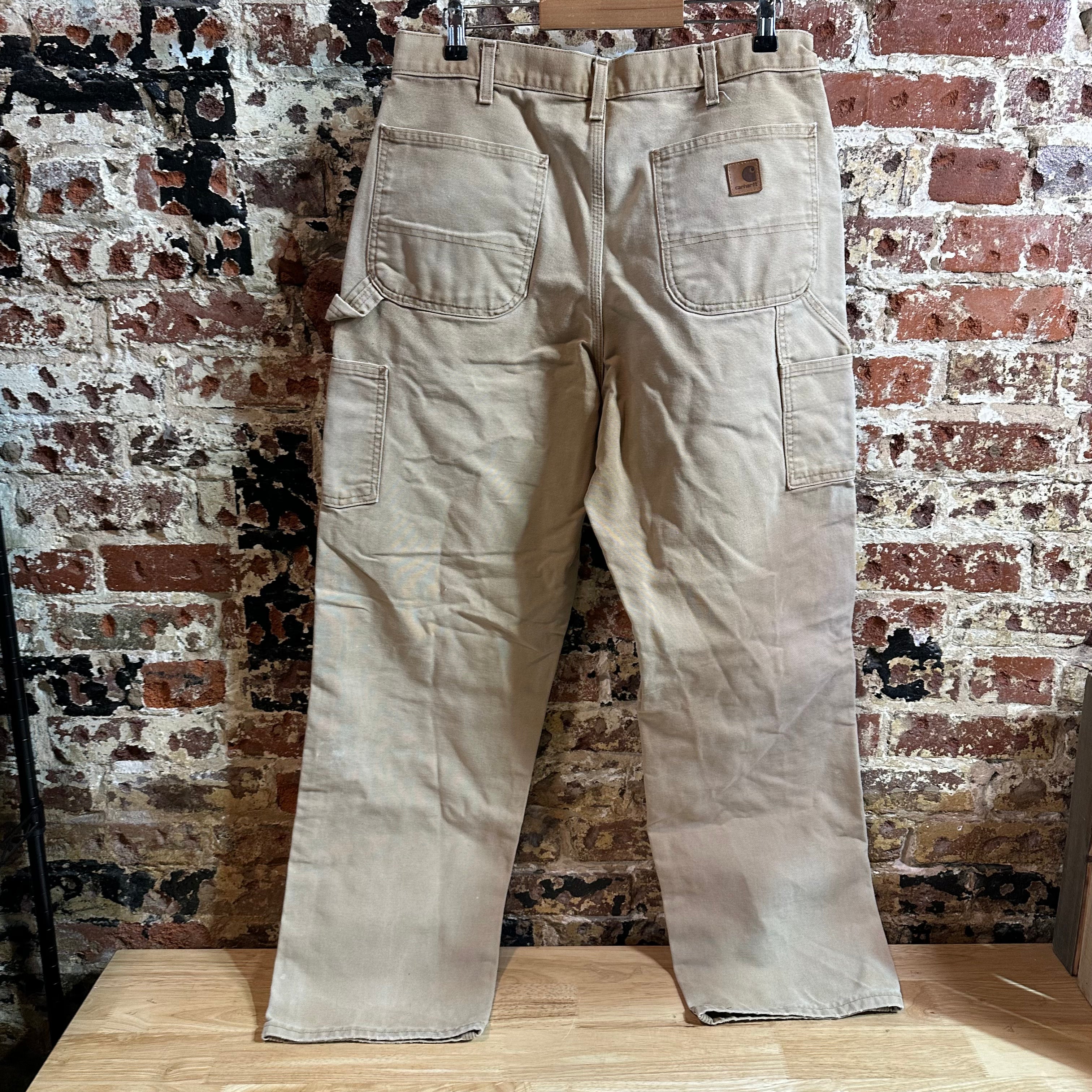 Carhartt B11 BRN Mens 34x34 Pants