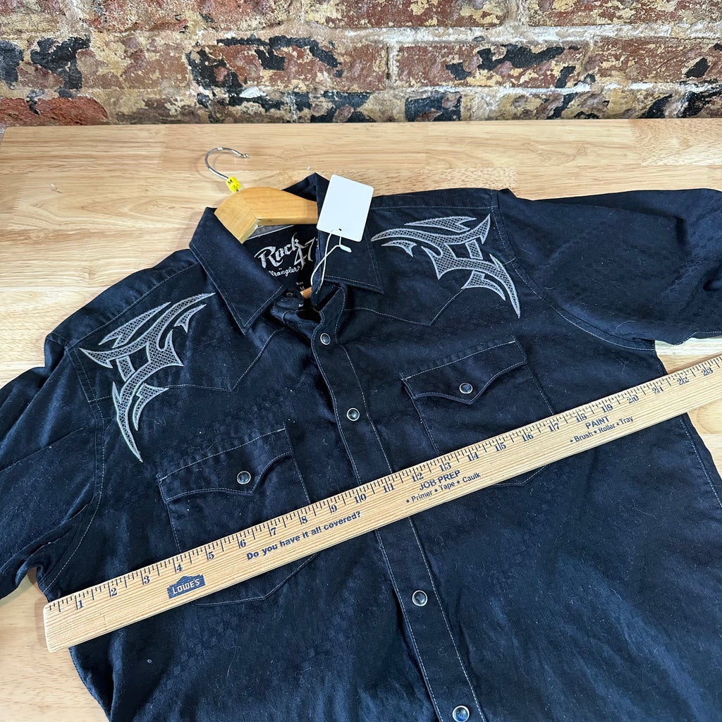 Wrangler Mens Medium Button Up