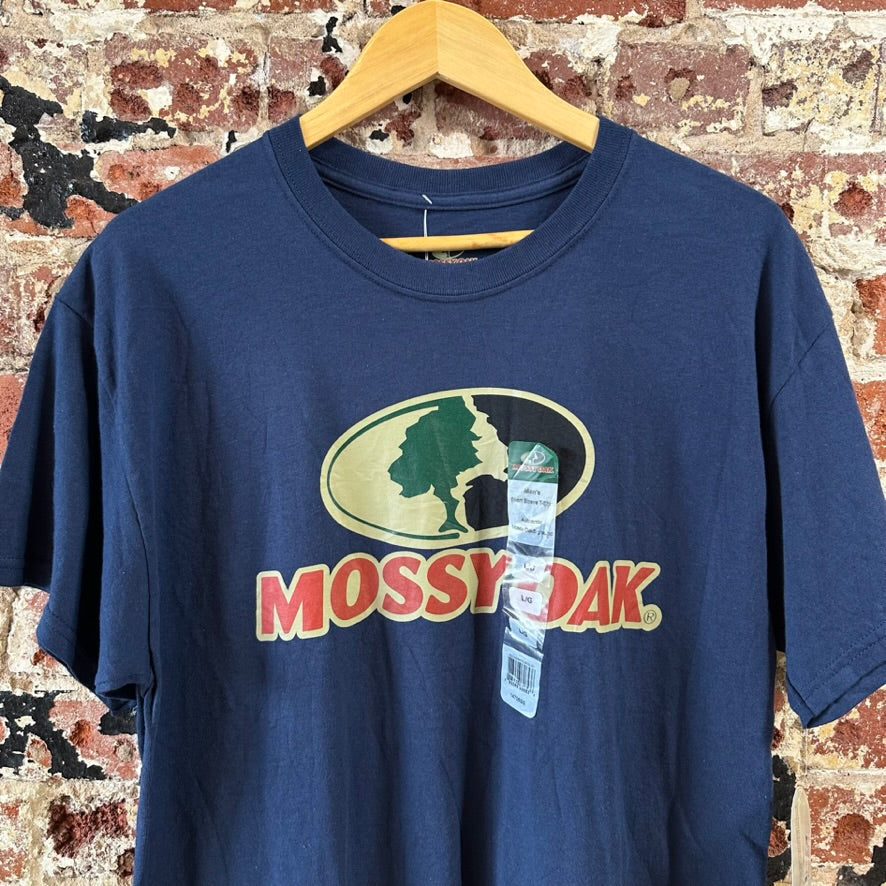Mossy Oak Mens Large blue T-Shirt NEW