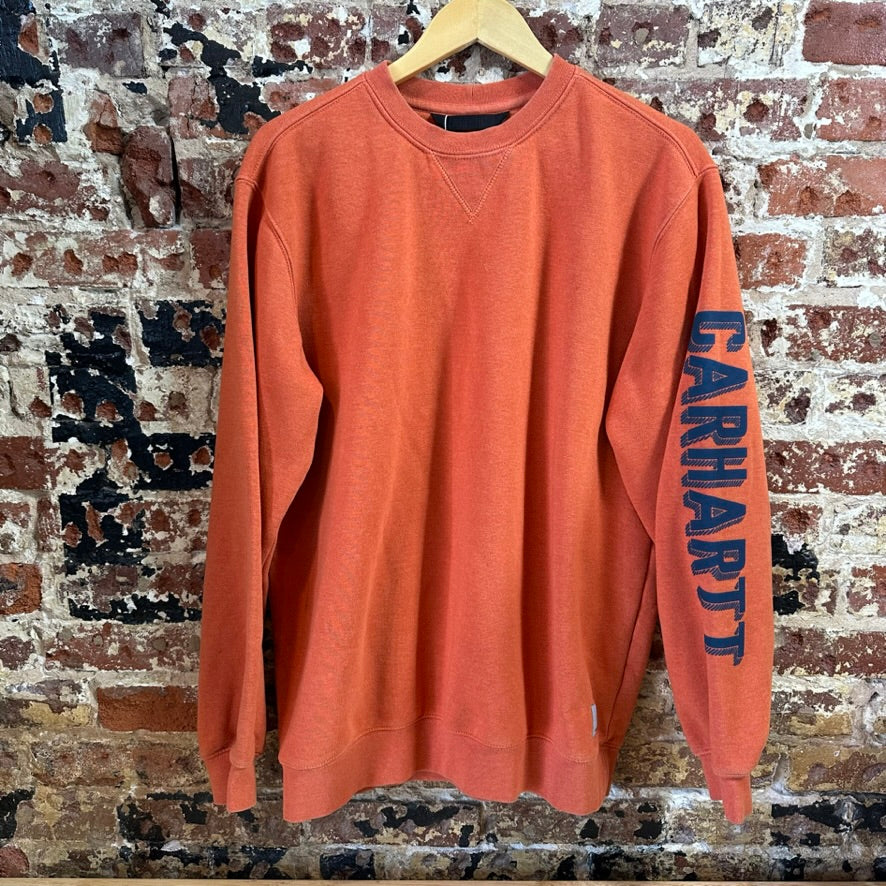 Carhartt Orange Sweatshirt Mens Medium