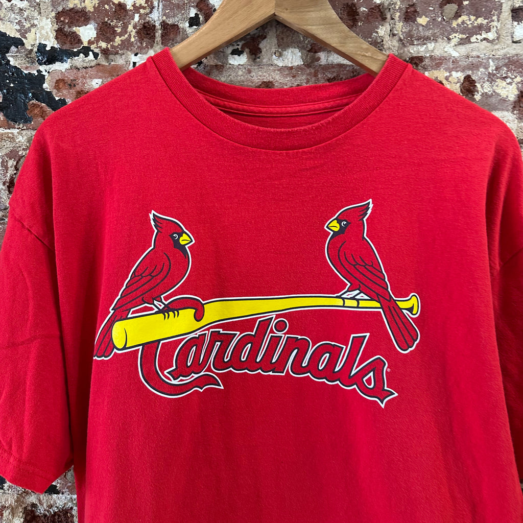 Majestic Cardinals Mens XL S/S T-Shirt