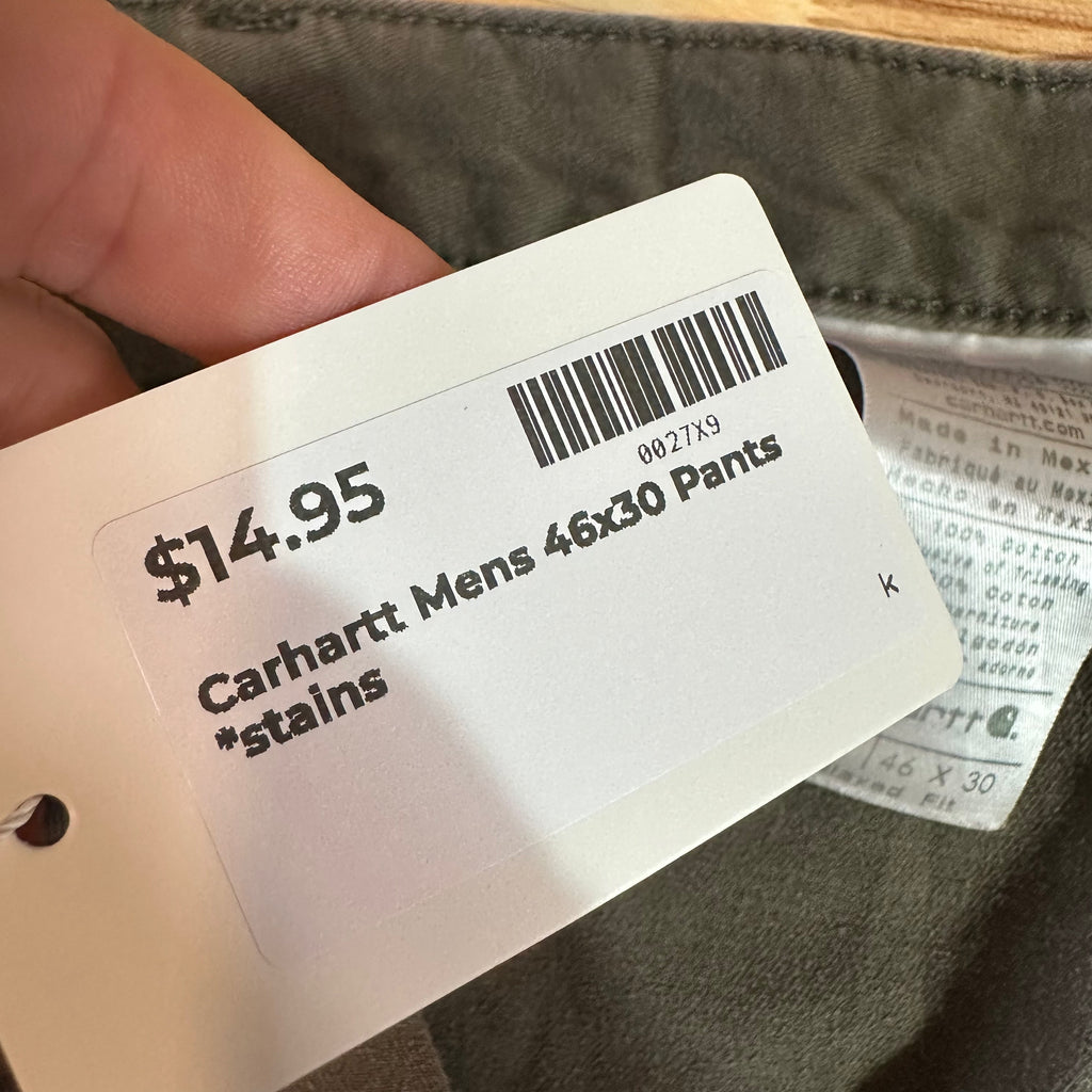Carhartt Mens 46x30 Pants