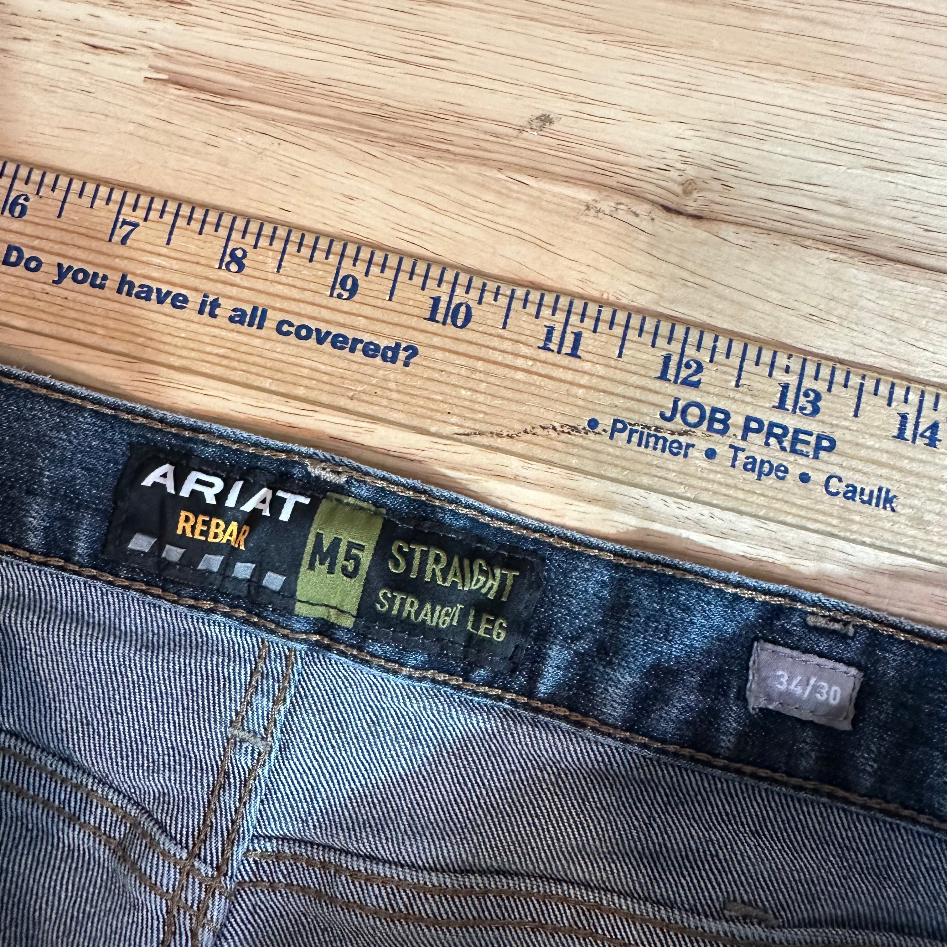 Ariat M5 Mens 34x30 Blue Jeans