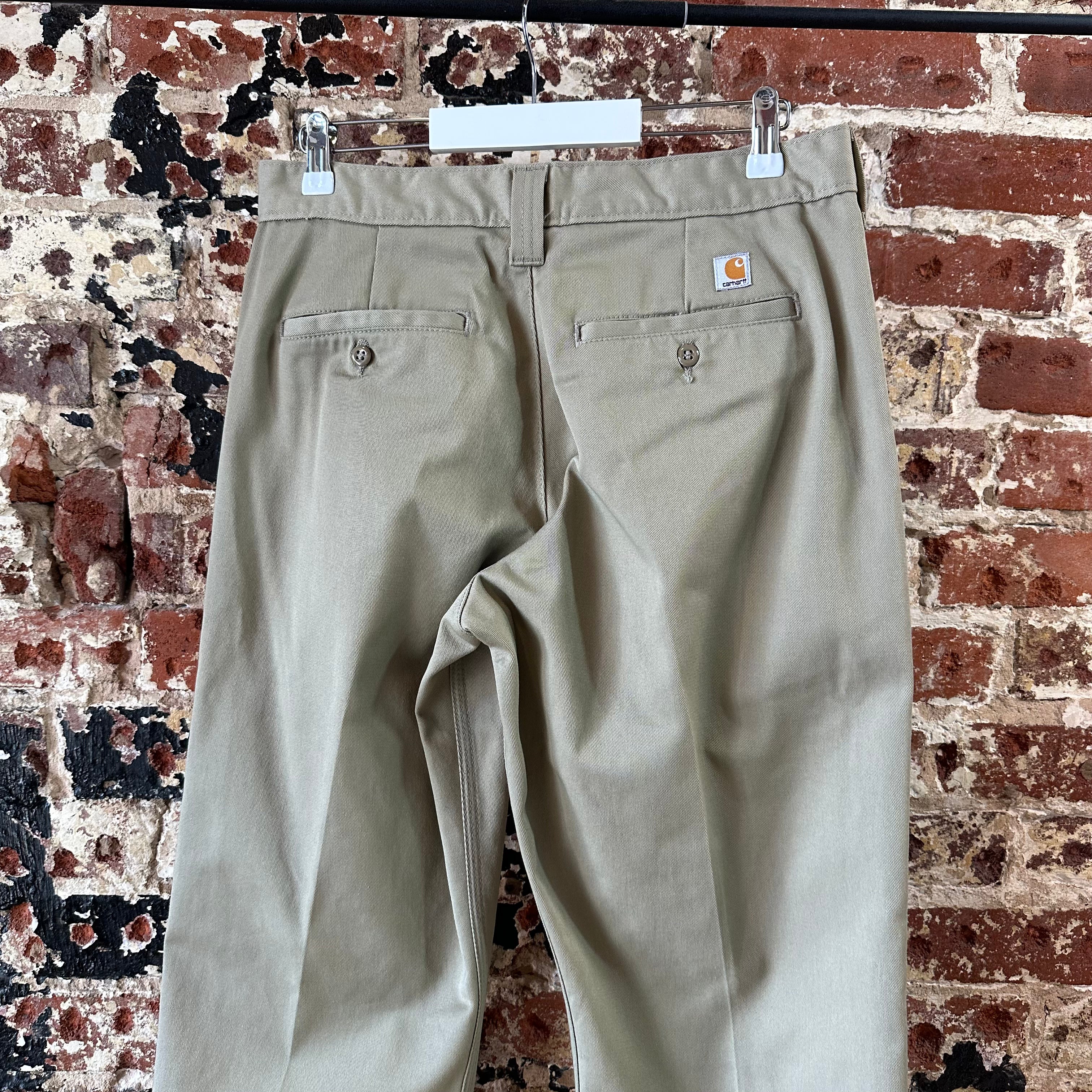 Carhartt Mens 31x30 Tan Twill Pants