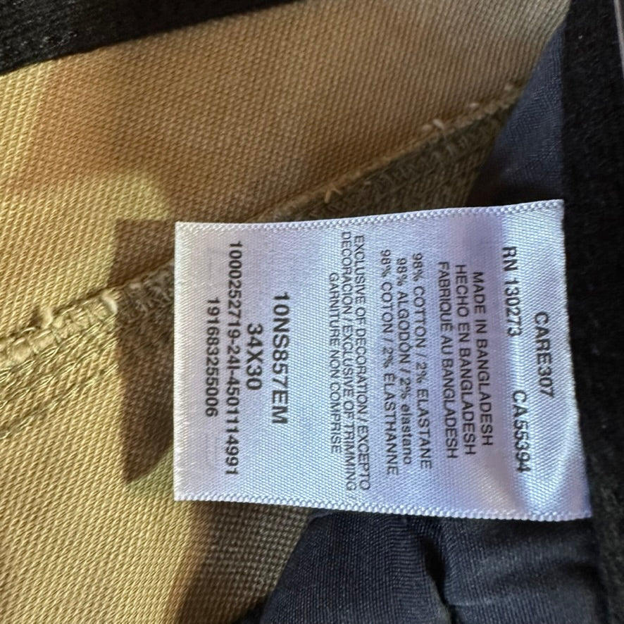 Wrangler ATG Mens 34x30 Brown Pants NEW