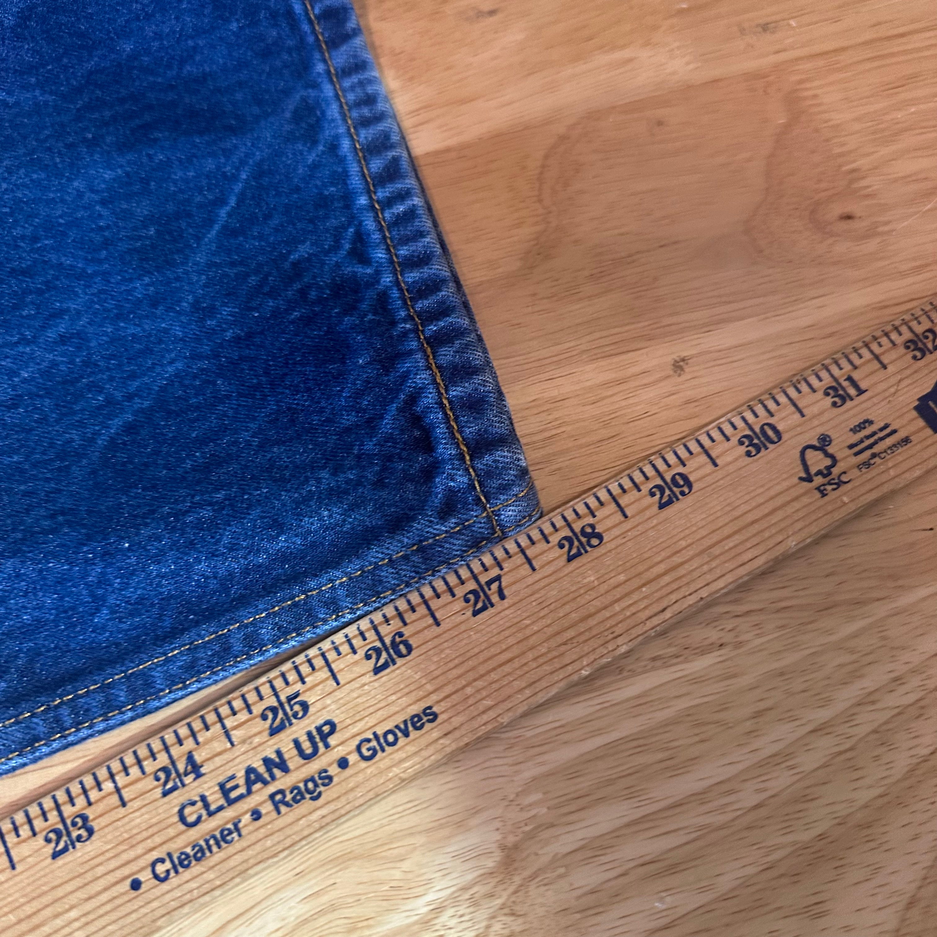 Levi's 501 Mens 44x30 Blue Jeans