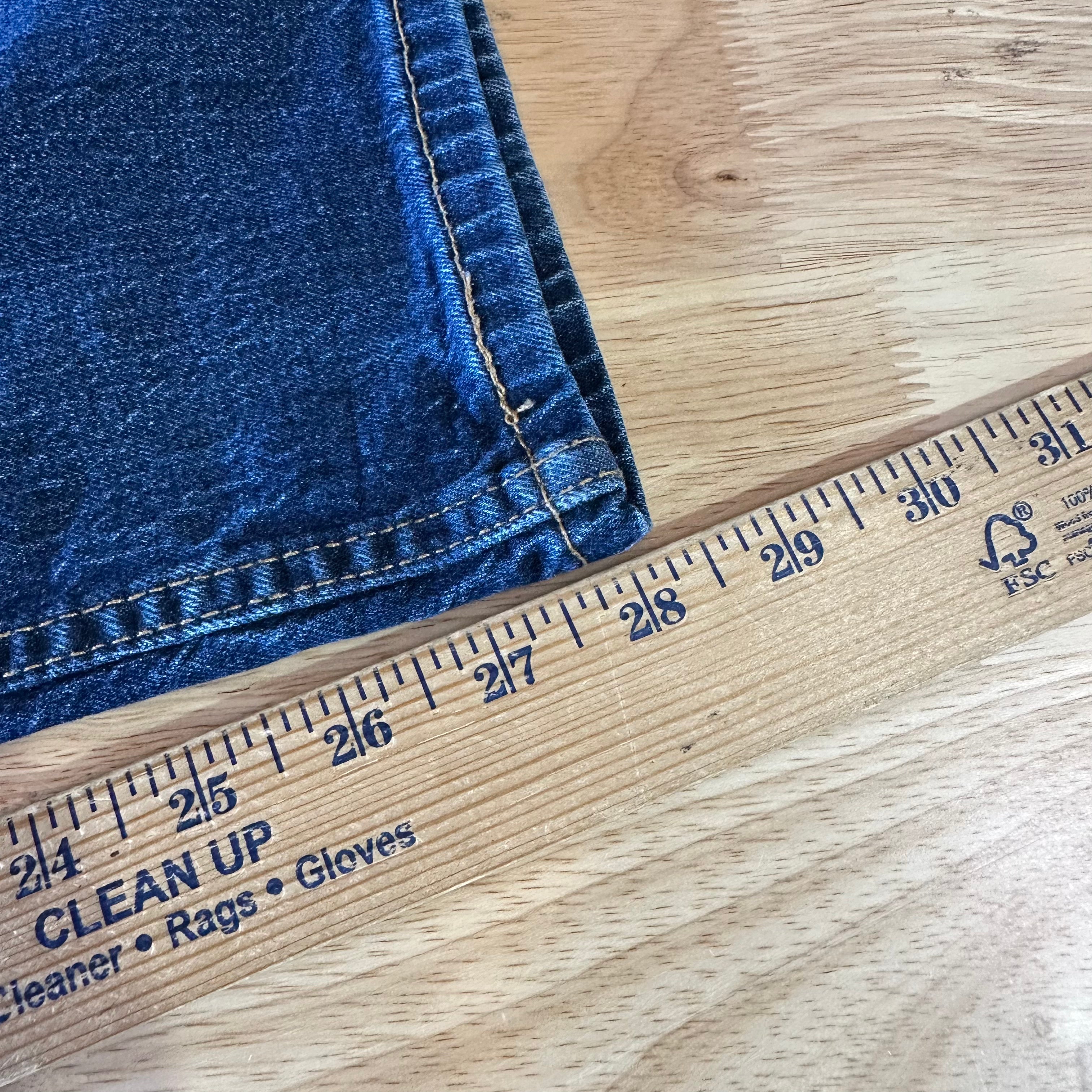 Levis 505 Mens 36x29 Blue Jeans