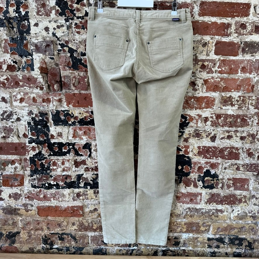 Patagonia Corduroy Pants Womens 28 Tan Khaki Travel 31x31"