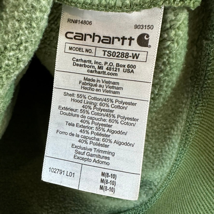 Carhartt Womens Medium Green Hoodie