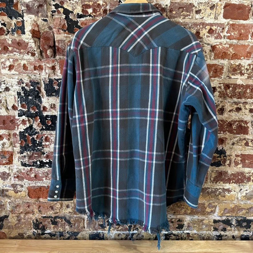 Wrangler Mens XL Flannel Button Up