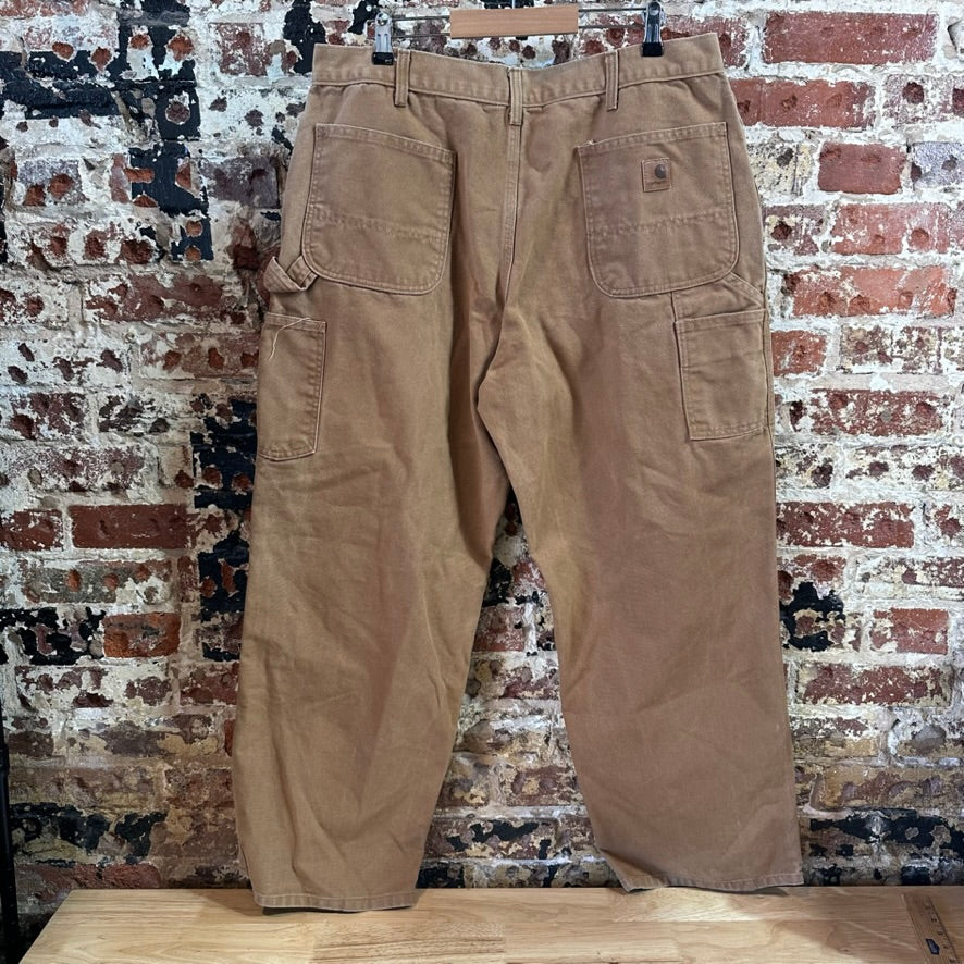 Carhartt B11 BRN Mens 38x30 Pants