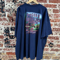 Harley Davidson Men's 5XL Short Sleeve Blue T-Shirt NEW