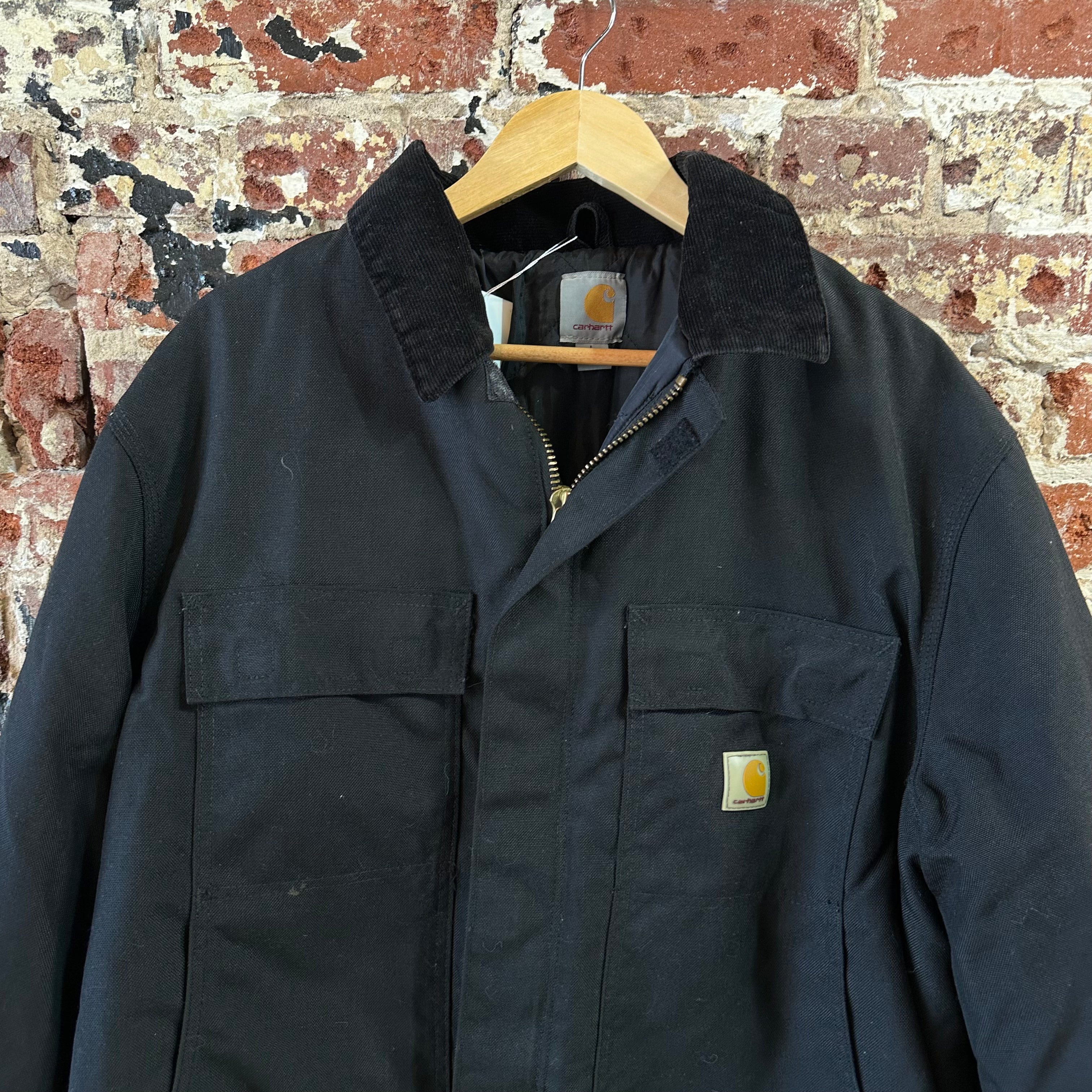 Carhartt C55 Mens Large Black Jacket
